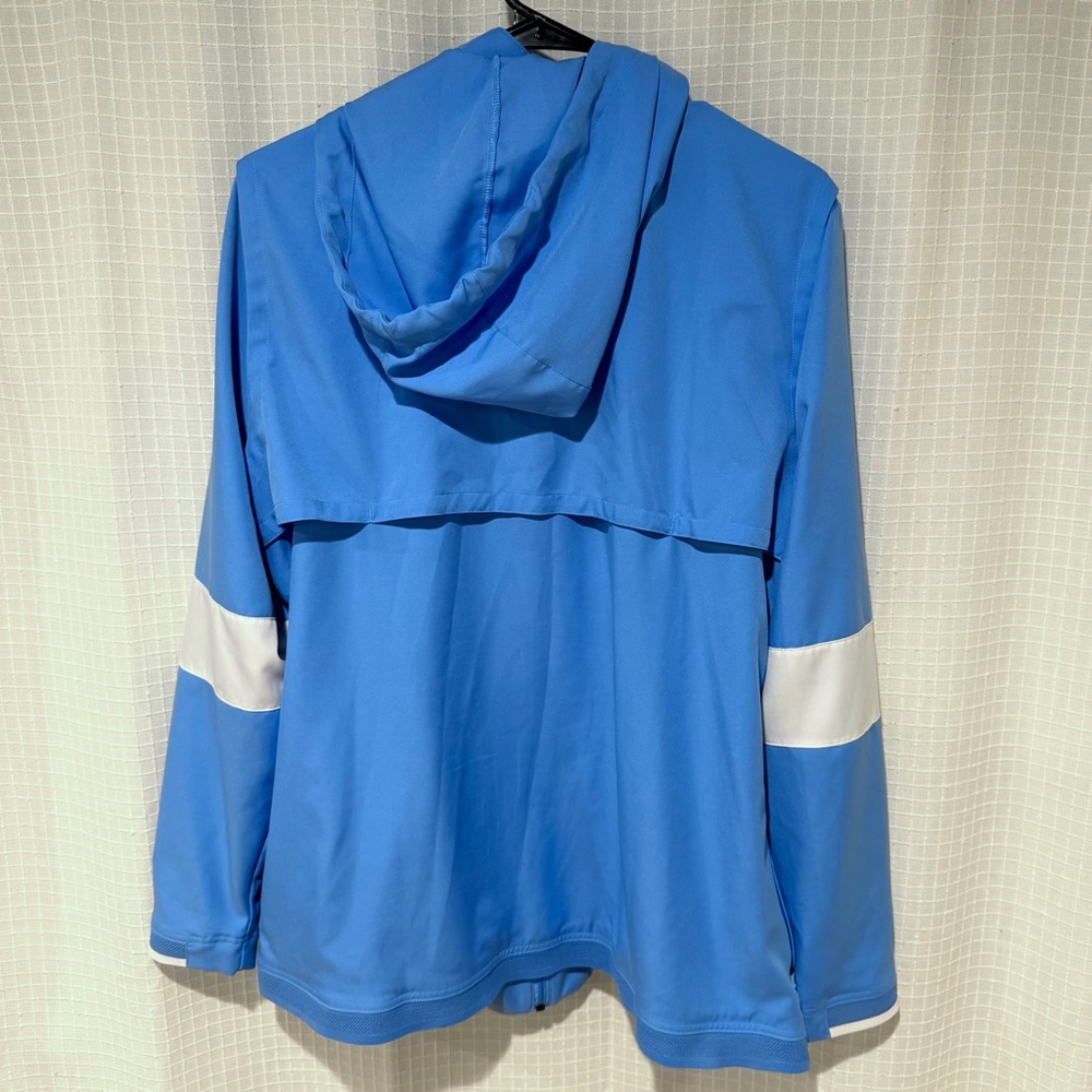 Nike Light Blue Dri-Fit Hooded Zip Jacket - Picture 4 of 5